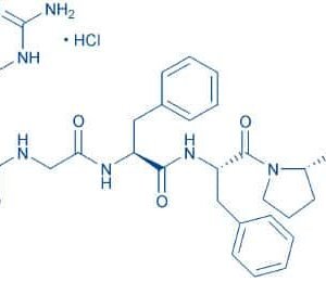 Bz-Arg-Gly-Phe-Phe-Pro-4MβNA · HCl