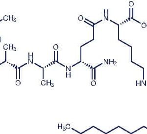 Ac-muramyl-Ala-D-Glu(Lys(stearoyl)-OH)-NH₂