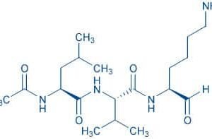 Ac-Leu-Val-Lys-aldehyde