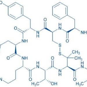 H-D-Phe-Cys-Tyr-D-Trp-Orn-Thr-Pen-Thr-NH₂