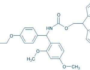 4-(2′,4′-Dimethoxyphenyl-Fmoc-aminomethyl)-phenoxymethyl-polystyrene resin (200-400 mesh, 0.80-1.20 mmol/g)