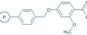 4-Formyl-3-methoxy-phenyloxymethyl polystyrene resin (200-400 mesh)