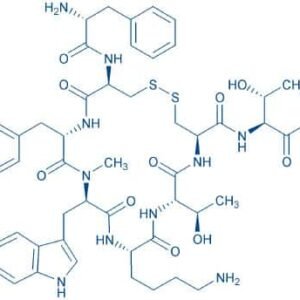 (D-Phe⁵,Cys⁶·¹¹,N-Me-D-Trp⁸)-Somatostatin-14 (5-12) amide