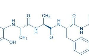 N-[(RS)-1-Carboxy-3-phenyl-propyl]-Ala-Ala-Phe-4-Abz-OH